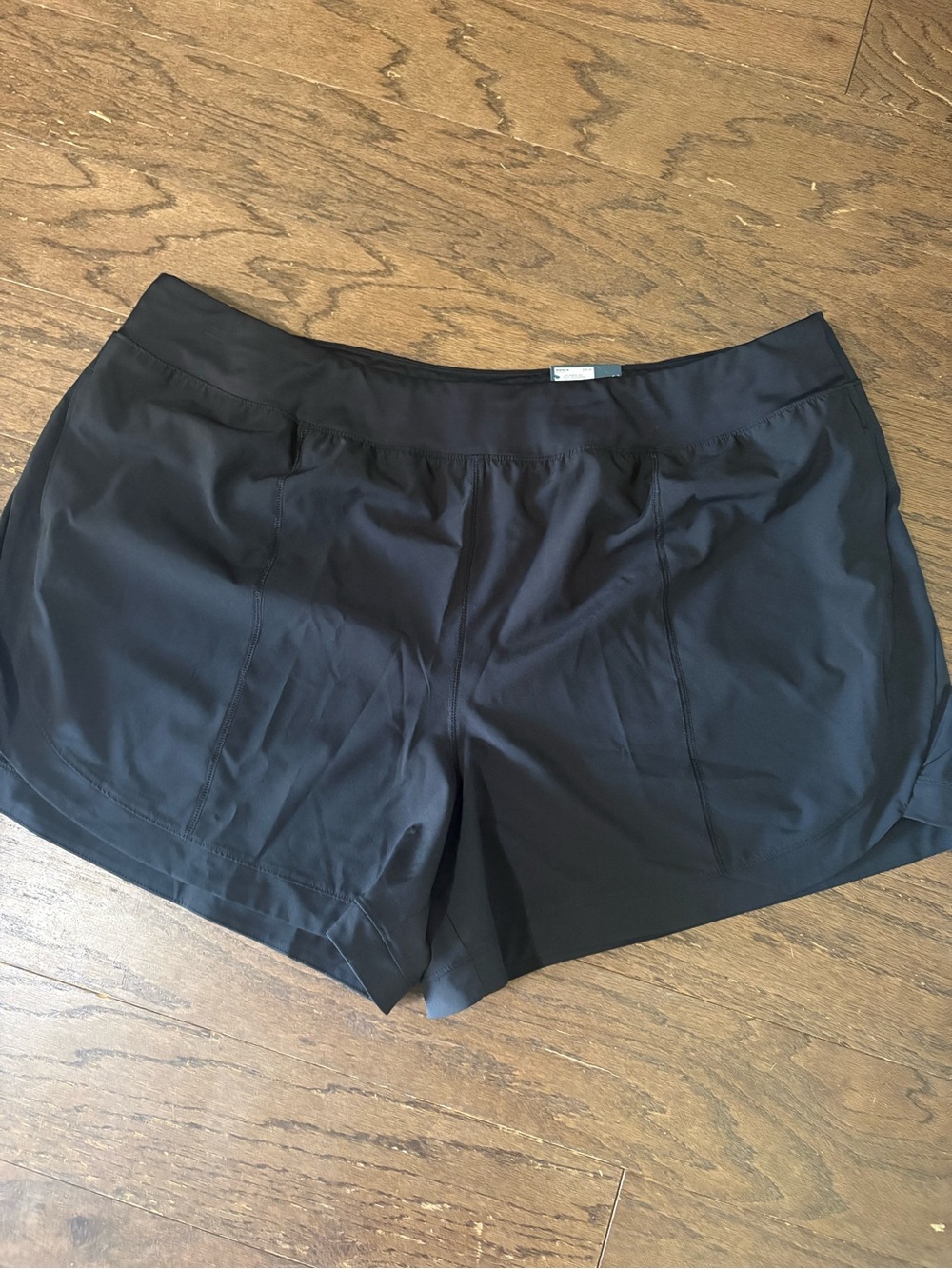 NWT TEK Women's Black Athletic Shorts - Breathable Performance Sz. 3x